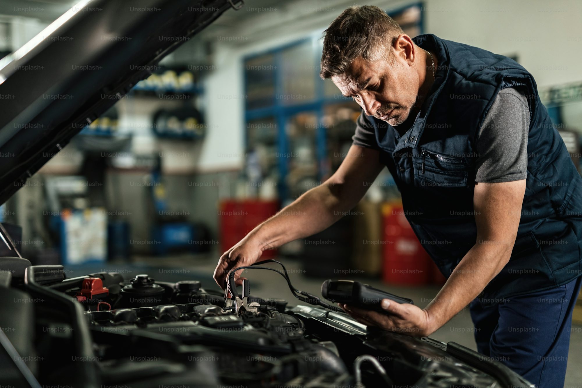 I will change oil and do a multi-point check
