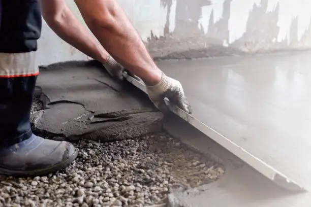 I will build concrete patio slabs