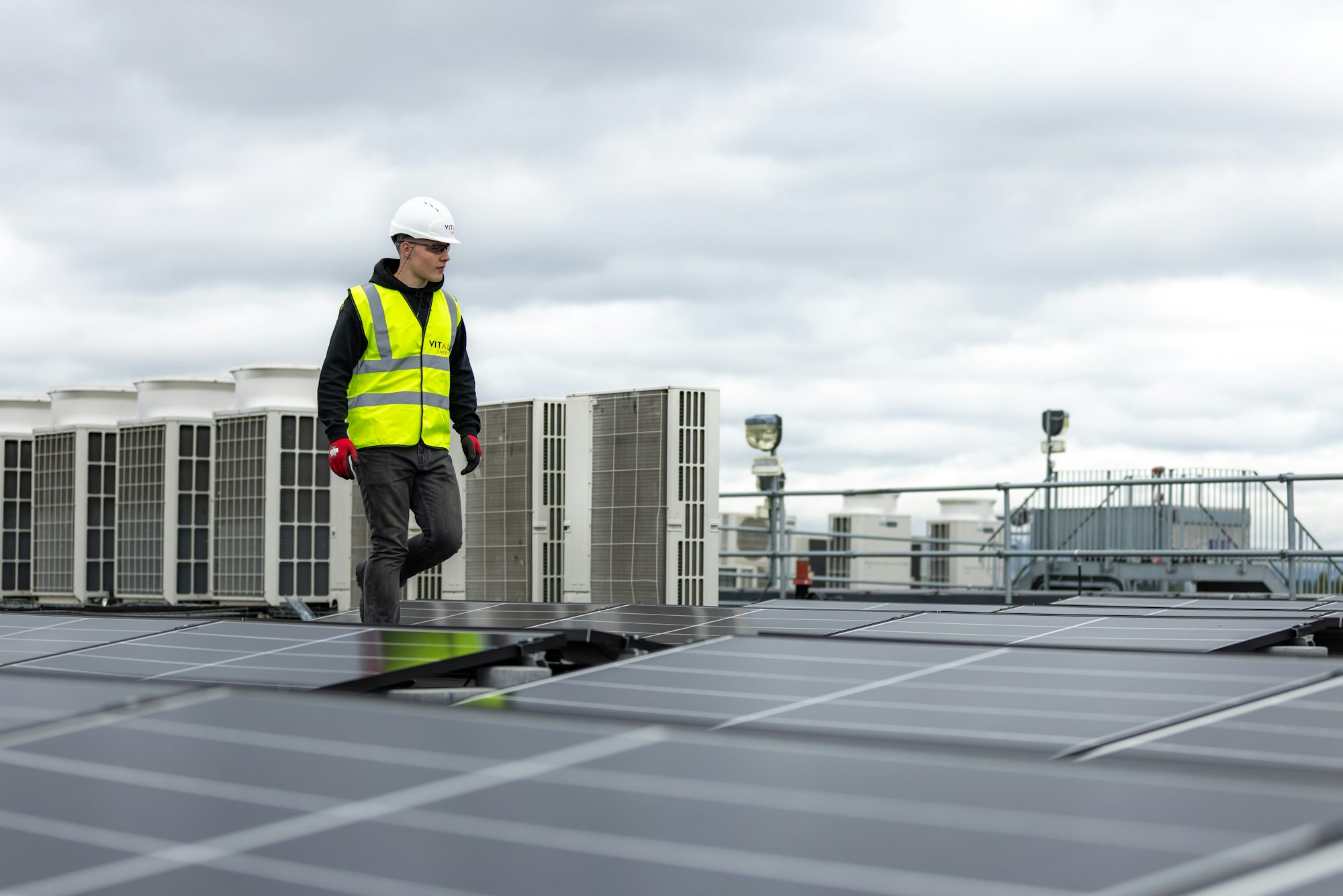 I will install split and central air conditioning