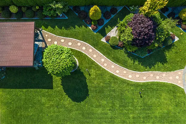 I will design and plant garden beds