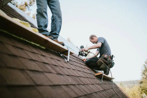 I will install seamless gutters and downspouts